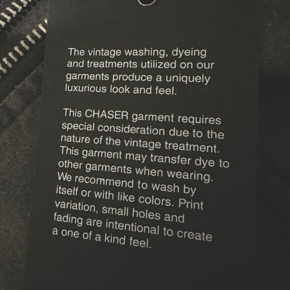 Chaser women’s Twill hooded zip up jacket v.black Size S - Picture 6 of 6